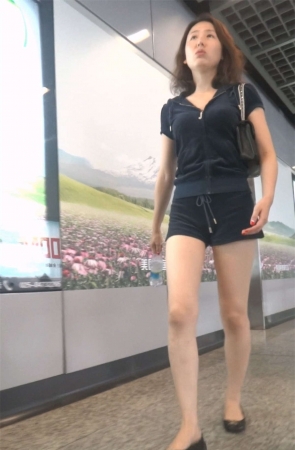 美丽的大白腿