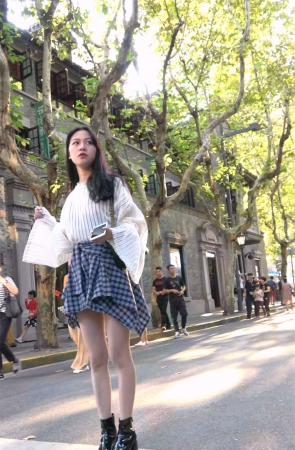 气质不错的时尚姐妹