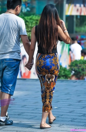 李欢原创——–花色一步裙，超丰腴（16P）