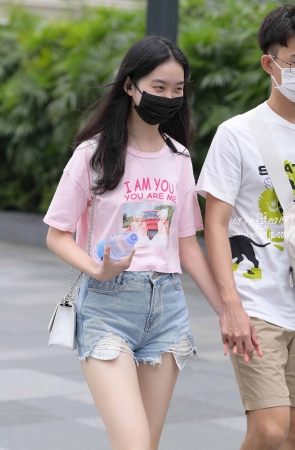 20820-12+42/青春热裤牛奶大白腿 6P