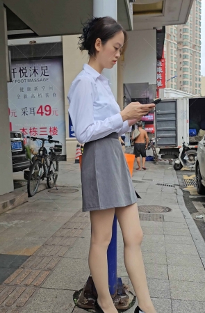 鞋店番外篇-回收原味搭讪失败被骂4K5min