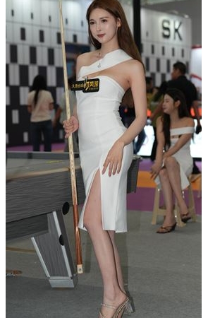 台球桌美女模特(108P)