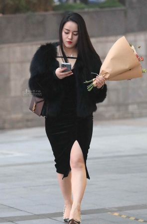 气质街拍高跟shaofu