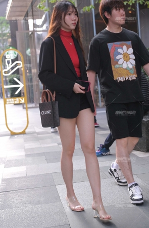 高跟美长腿