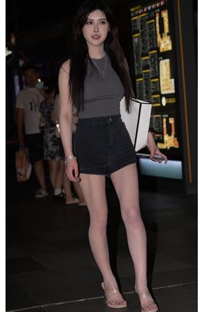 夜拍高跟热裤美女(142P)