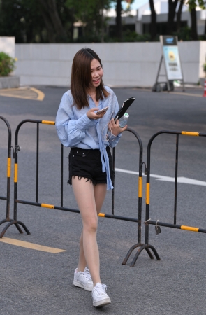 运动鞋丝袜美女