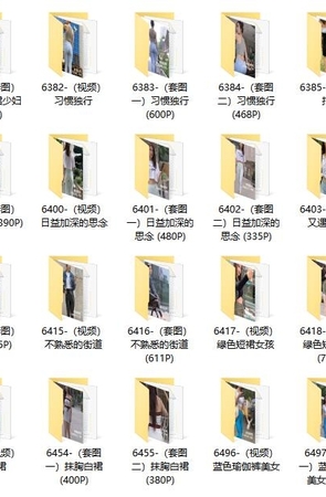 街拍视界论坛-模拍VIP视频区街拍视频打包，共3345套街拍视频下载合集！