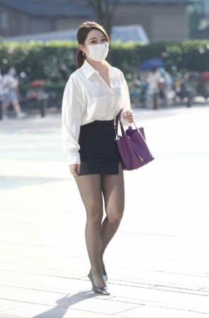 精选街拍作品 NO.1460 黑丝小姐姐[135P/182MB]