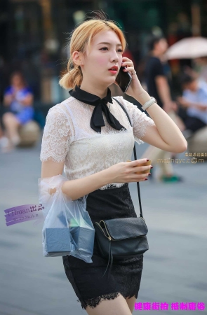 李欢原创——–美女，黑裙（14P）