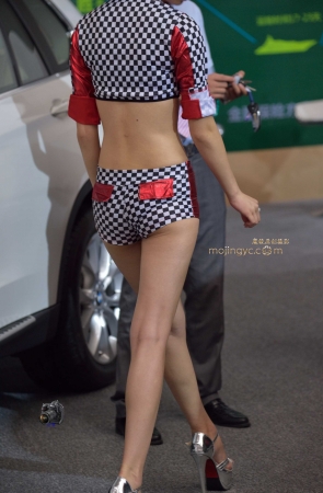 2016-03-23靓丽车模美女19张