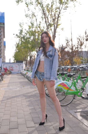 热裤长腿黑高跟高清图集