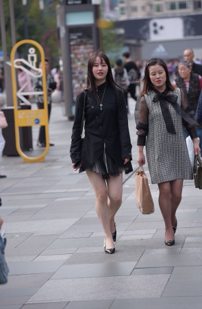 高跟美女