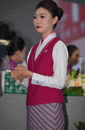 SH25-269-53√红马甲南航空姐