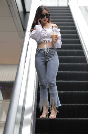 凯恩街拍作品●可爱猪猪的紧牛 【套图+视频】