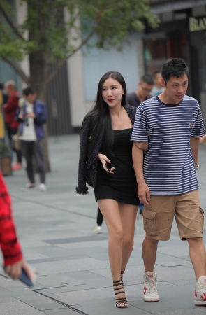 高跟美女