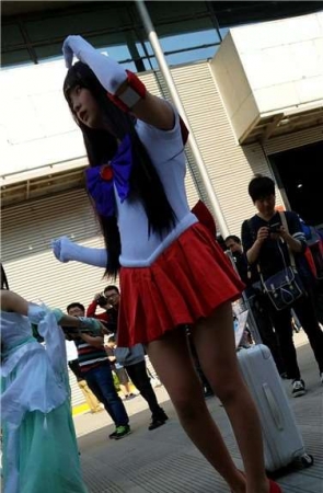 4k超清，大红色高跟鞋长腿短裙性感showgirl美女