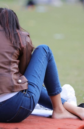 No1565 青春窈窕漂亮学妹，少女美脚两次出镜让你一次看到够 第3套