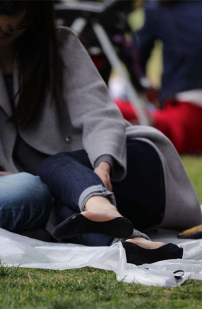 No698 美女脚上超性感紧身船袜，第一次让我感觉比裸足丝足更让人窒息 第3套