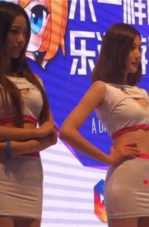 舞台上的超级美腿包臀裙高跟鞋showgirl