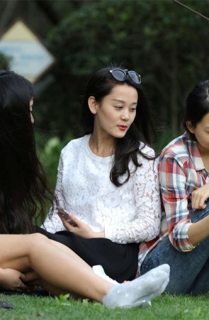 No1162 人人都爱的大眼长发美少女，更何况还有双粉N的玉足 第3套