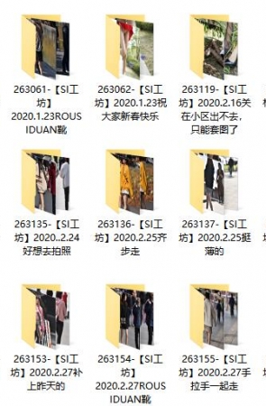 街拍大师-白金VIP图片全栏目打包下载，共2182套2.5万余张街拍摄影图片打包，大小65G