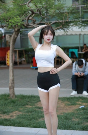 甜美黑白搭配 [112P-1.28GB]