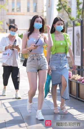 吊带背心热裤美女MJ1279[899M]