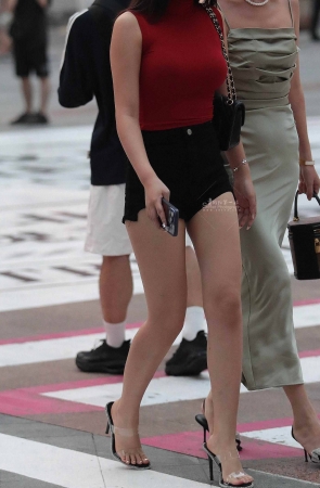 气质街拍高跟shaofu