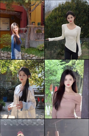 第433期–主播【九华山-安然】共36个短视频合集，时长共0:6:46，大小0.17GB！