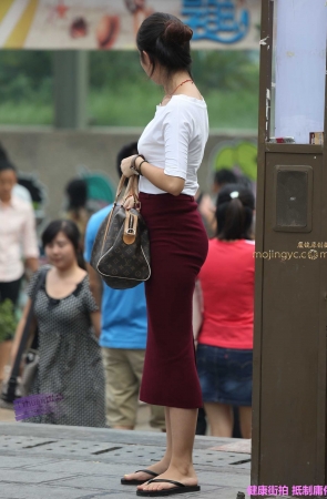 李欢原创——–红色长裙，丰腴（17P）