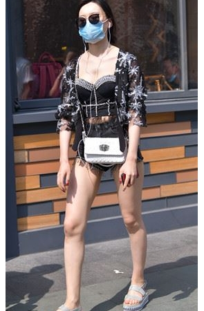 戴着黑色墨镜的小姐姐(108P)