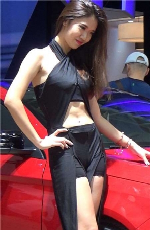 超性感漂亮长腿车展靓模