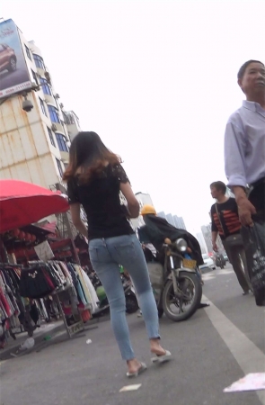 牛仔美女