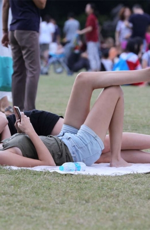 No1049 火辣金发洋妞亲自演示，什么才是长腿玉足的真正诱H 第3套