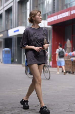 一始街拍作品 一抹时光