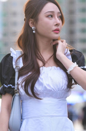 232515-10=134√黑丝高跟女仆装 16P