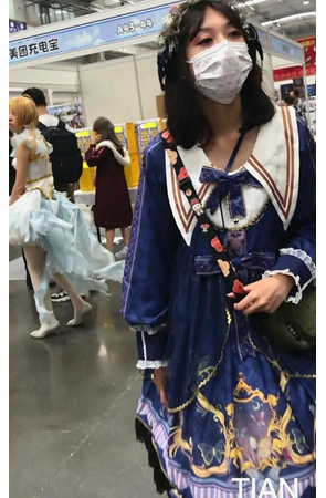 白丝洛丽塔美女