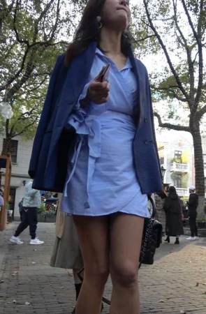 4K – 街拍美腿气质美女姐姐 [1.66 GB/MP4]