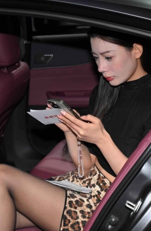 豹纹裙黑丝性感 土豆丝 [21P]