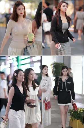 第74期：抖音主播【小熊猫街拍】377部短视频合集，视频时长00:51:49，大小917MB