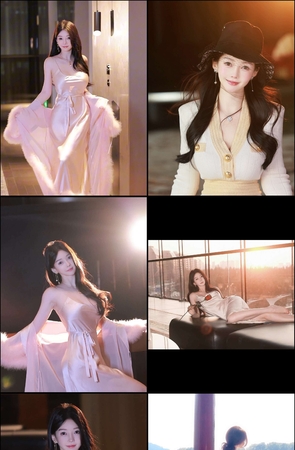 第596期–主播【银汐Nine】共97个短视频合集，时长共0:13:5，大小0.38GB！