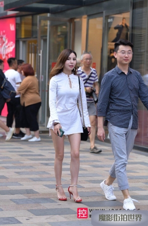 红色高跟凉鞋长腿美女3A3713[243M]