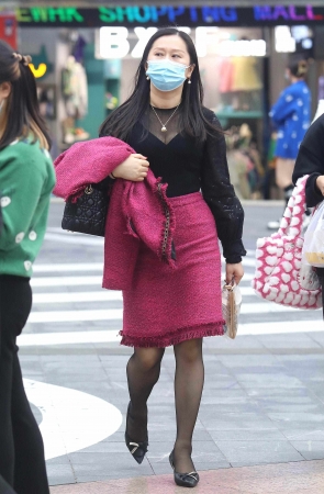 诱惑街拍黑丝高跟qingshu-13P