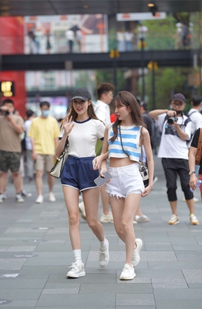 青春靓丽闺蜜