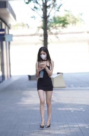 包臀裙美腿