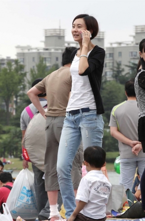 No109 高挑姑娘的瘦长骨感玉足