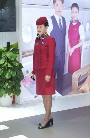 端庄超薄丝空姐美女