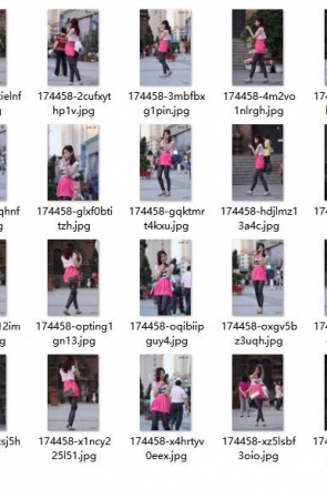 街拍大师-钻石VIP图片打包下载，共8169套10.3万余张街拍摄影图片打包，大小109GB