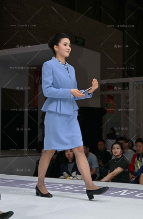 上海西郊宾馆-高级蓝灰丝职员 [20P]