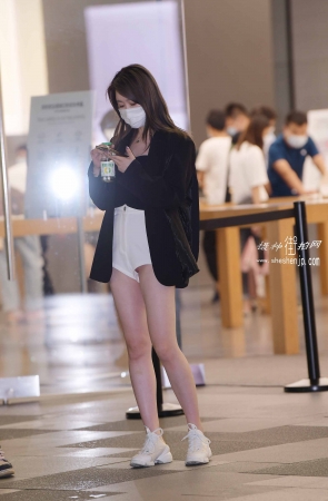 2185-12+43/白热裤大长腿 6P